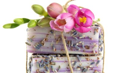 Natural,Handmade,Soap,,Isolated,On,White